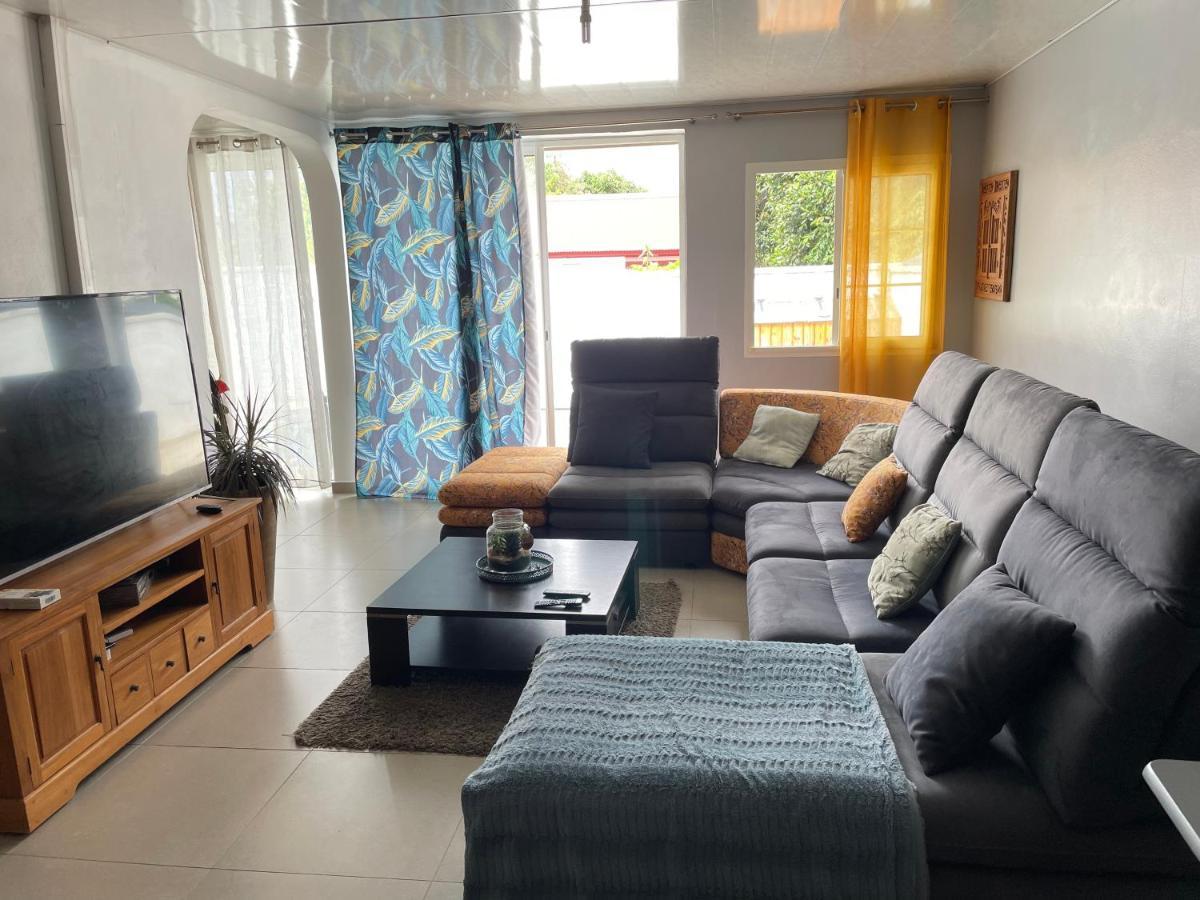 Bienvenue chez tatie Ka villa avec piscine Bras-Panon Extérieur photo