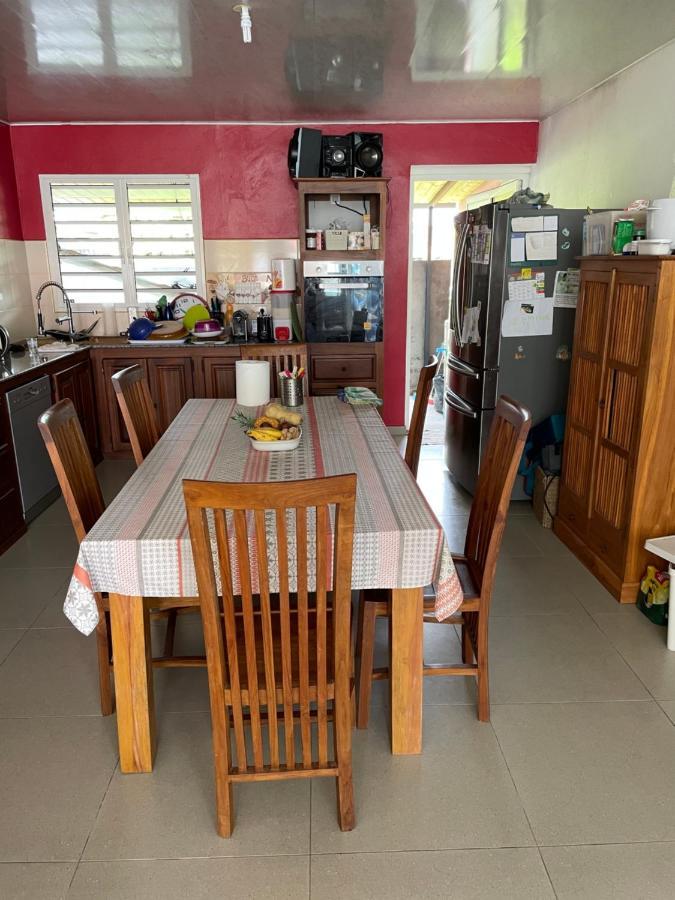 Bienvenue chez tatie Ka villa avec piscine Bras-Panon Extérieur photo