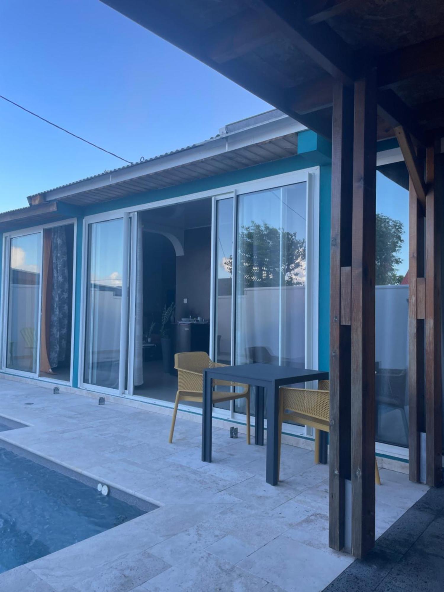 Bienvenue chez tatie Ka villa avec piscine Bras-Panon Extérieur photo